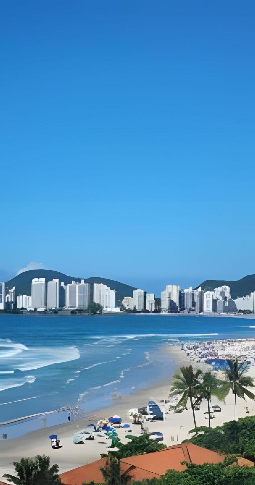 Vista-Mar - 3 Suites Com Ar Condicionado E Quarto Casal Com Ar Condicionado - 100M Da Praia غوارويا المظهر الخارجي الصورة