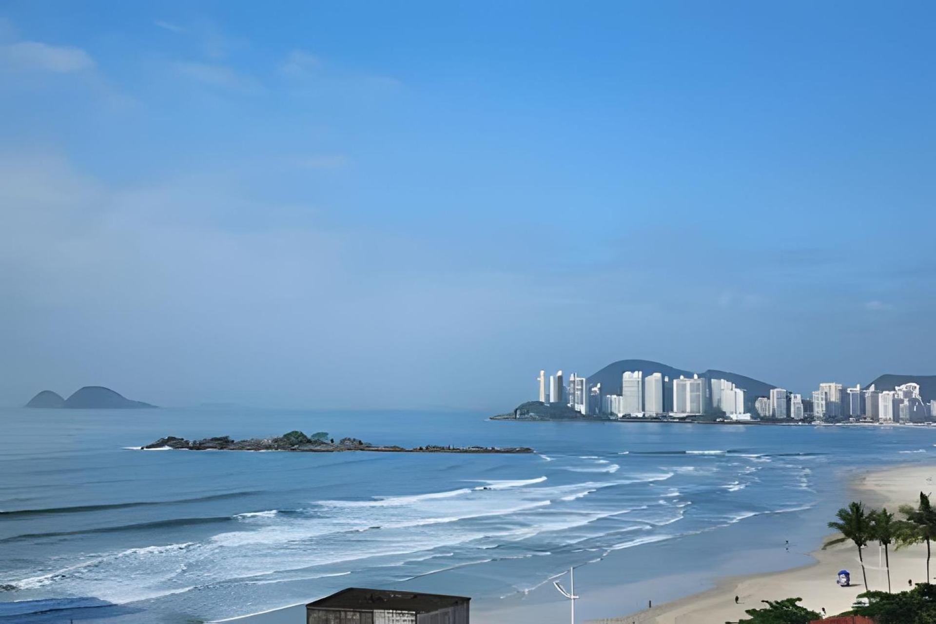 Vista-Mar - 3 Suites Com Ar Condicionado E Quarto Casal Com Ar Condicionado - 100M Da Praia غوارويا المظهر الخارجي الصورة
